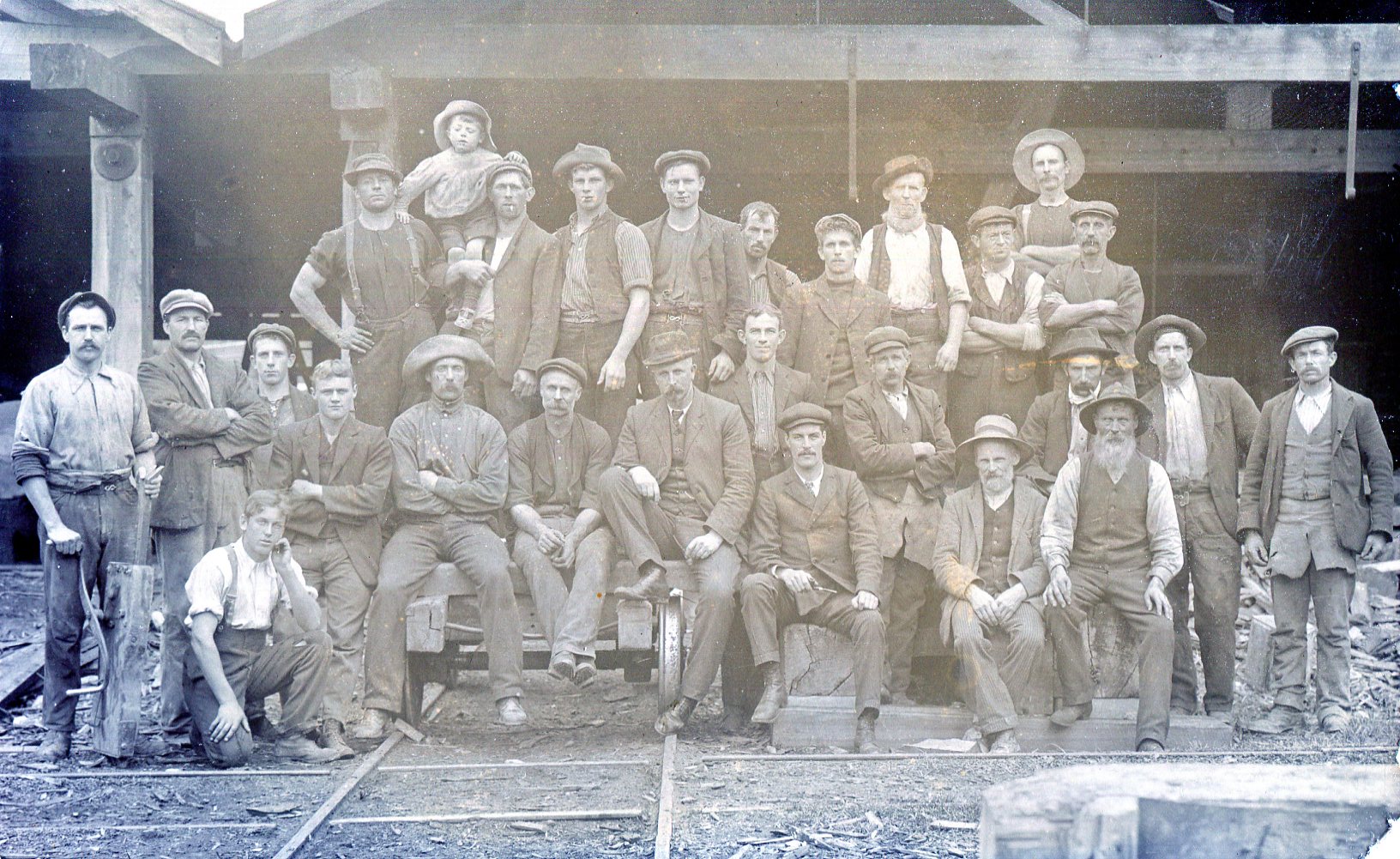 Brownlee Sawmill At Blackball Havelock