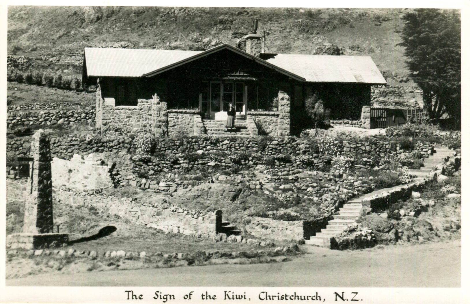 Christchurch" The Sign of the Kiwi"