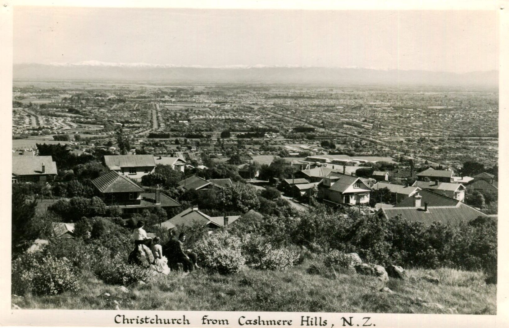 Christchurch from Cashmere Hills