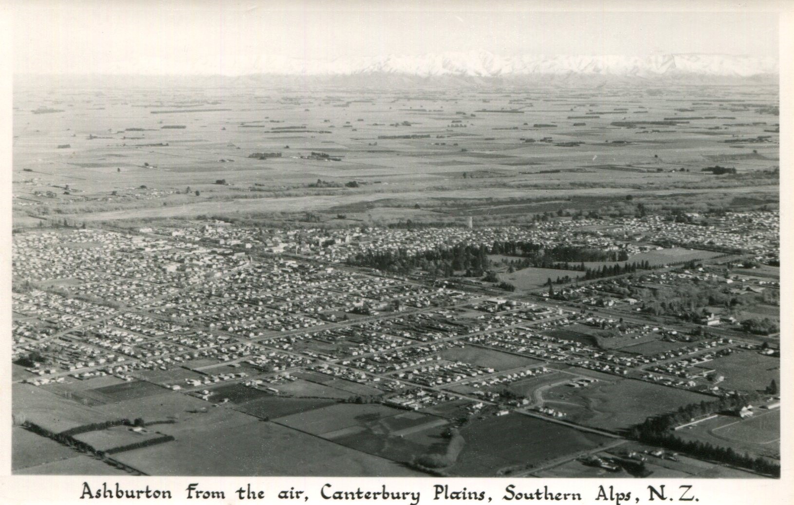 Ashburton From The Air