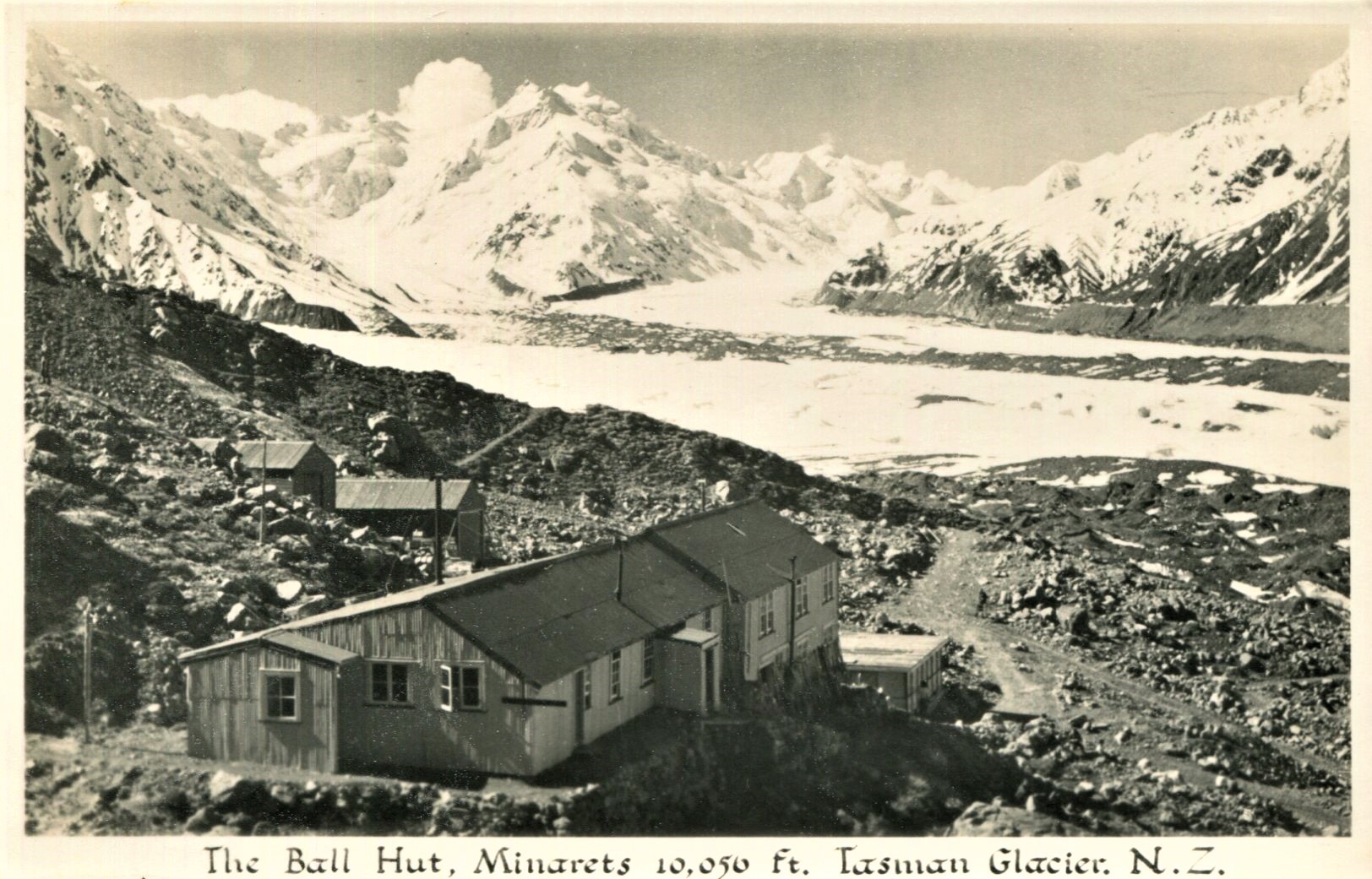 Tasman Glacier - The Ball Hut