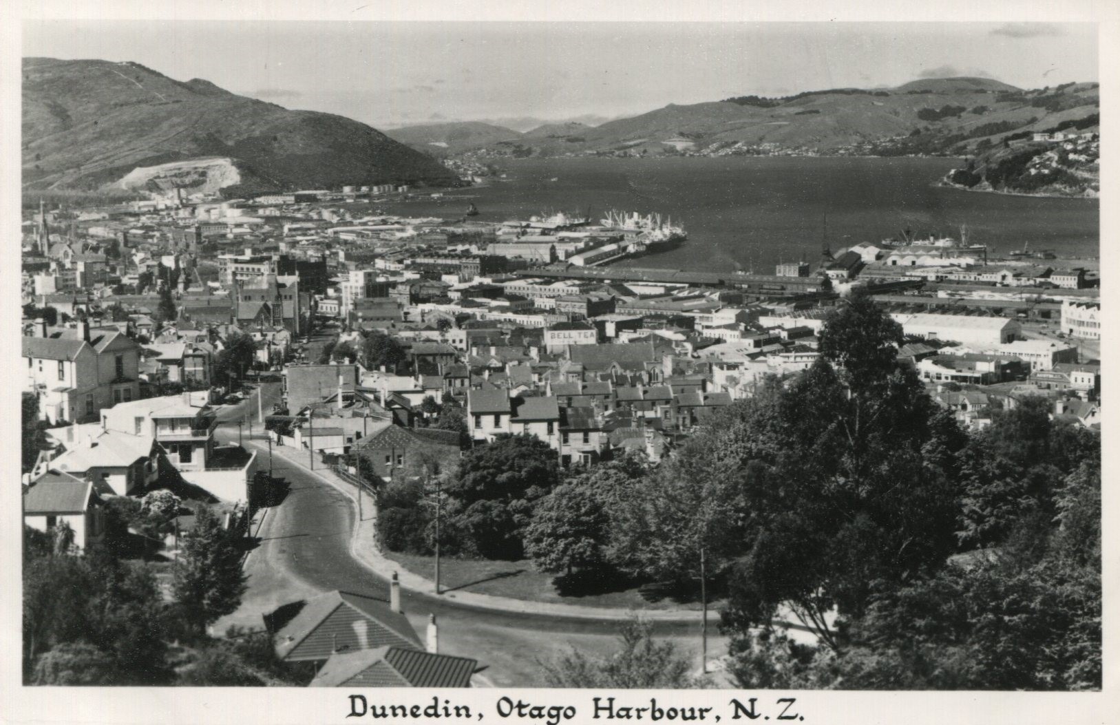 Dunedin-View Otago Harbour