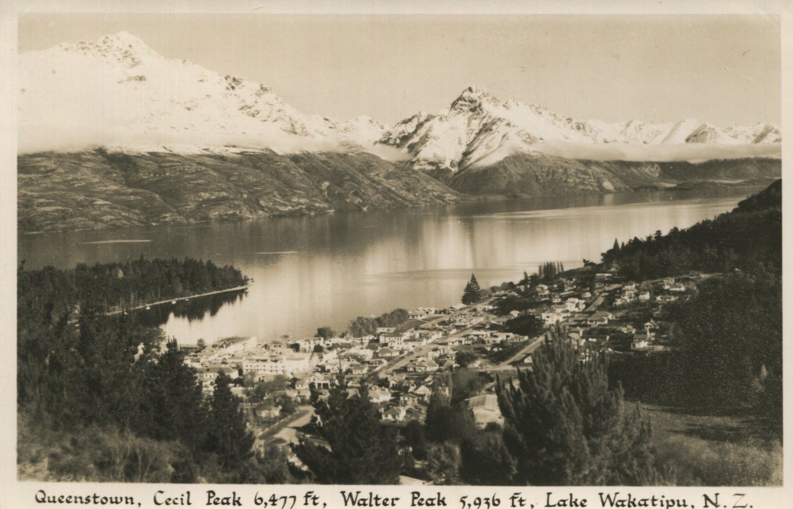 Queenstown-Cecil & Walter Peak & Lake Wakatipu
