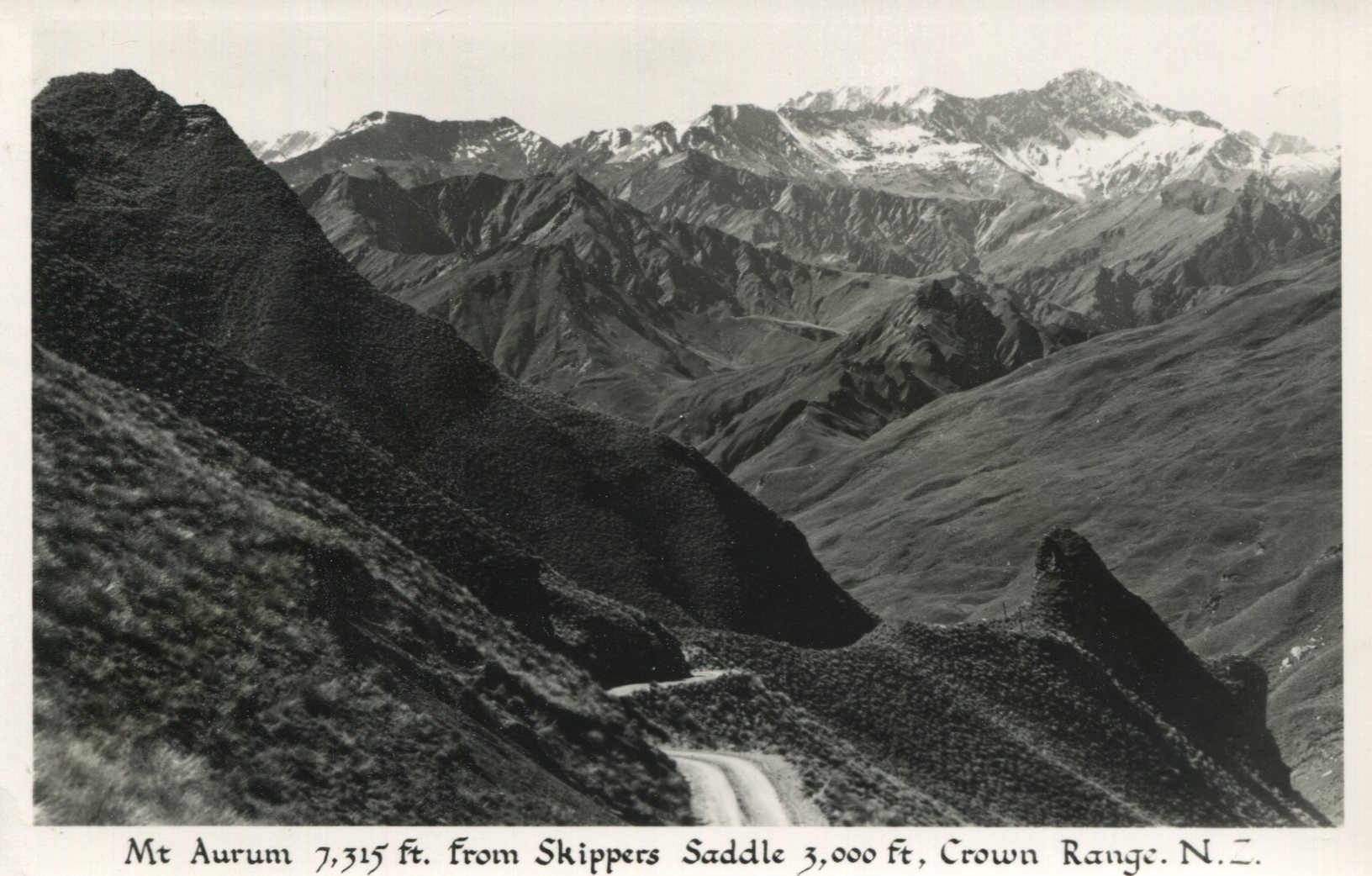 Queenstown-Mount Aurum-Skippers Saddle Crown Range