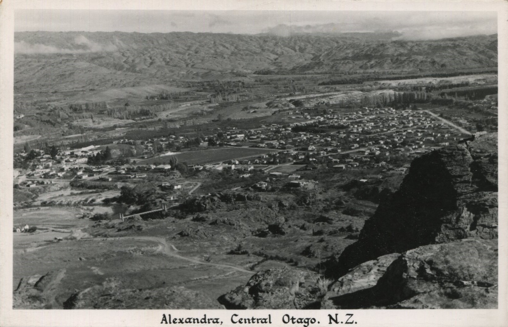 Alexandra-Central Otago-Birdseye View