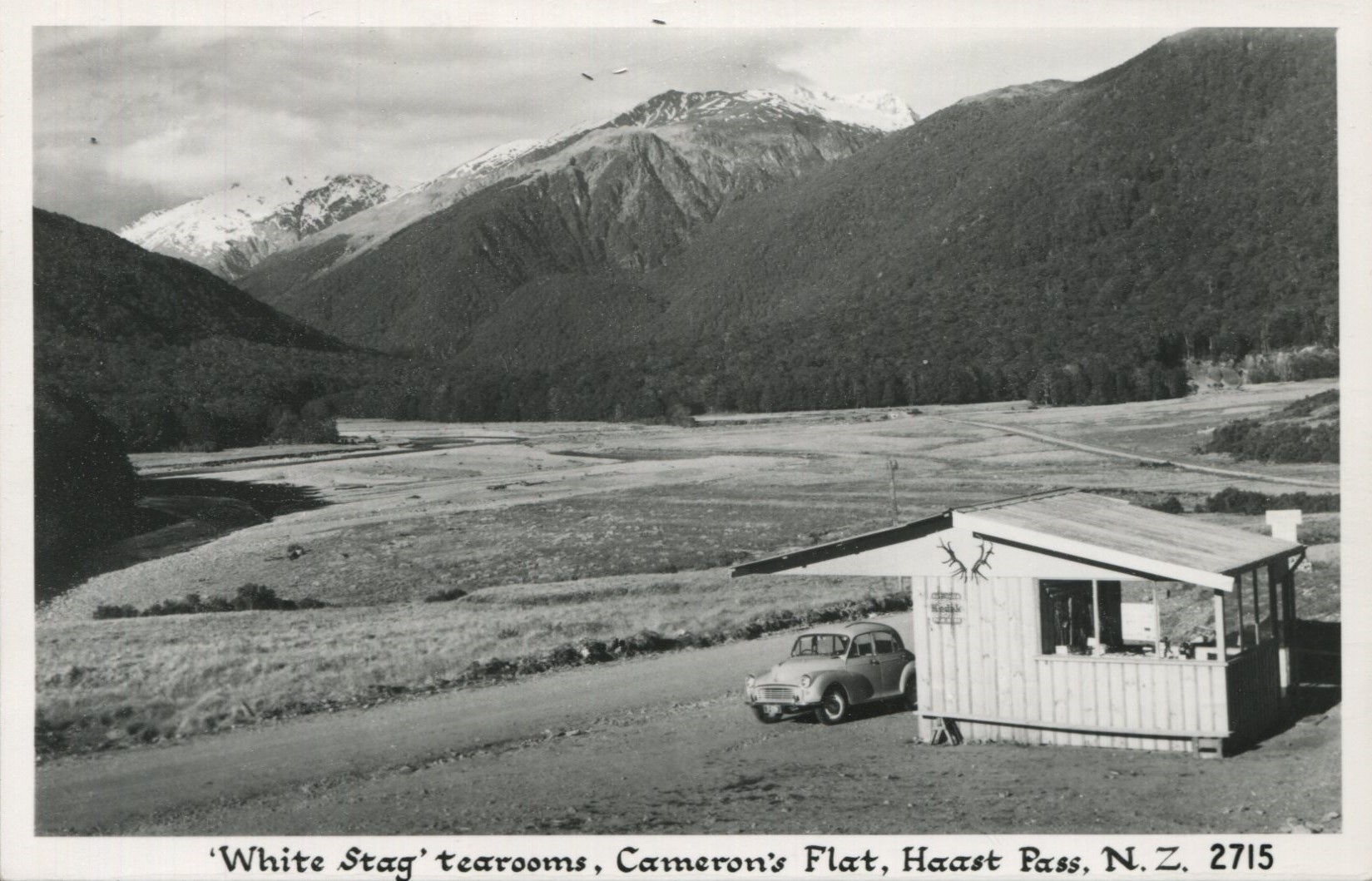 Wanaka-Cameron's Flat-"White Stag" Tearooms